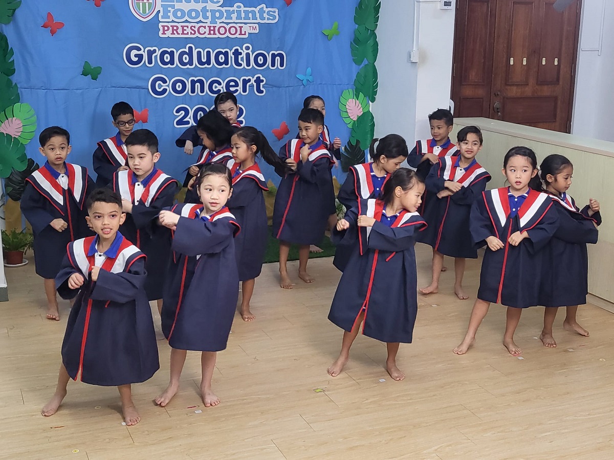 year-end preschool concert